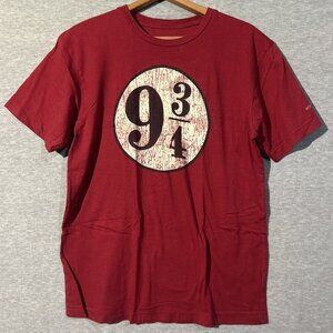 Universal Studios Harry Potter 9 3/4 T-shirt Size M Unisex
